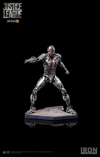 Justice League - Cyborg 1/10 Art Scale Statueㅤ – IRON STUDIOS – ActionFigure Brasil