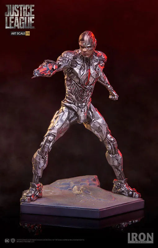Justice League - Cyborg 1/10 Art Scale Statueㅤ – IRON STUDIOS – ActionFigure Brasil