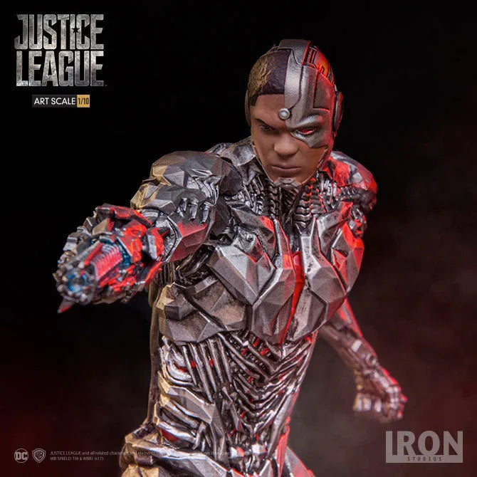 Justice League - Cyborg 1/10 Art Scale Statueㅤ – IRON STUDIOS – ActionFigure Brasil