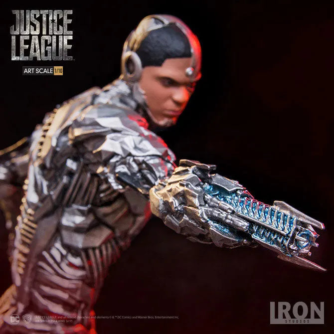 Justice League - Cyborg 1/10 Art Scale Statueㅤ – IRON STUDIOS – ActionFigure Brasil
