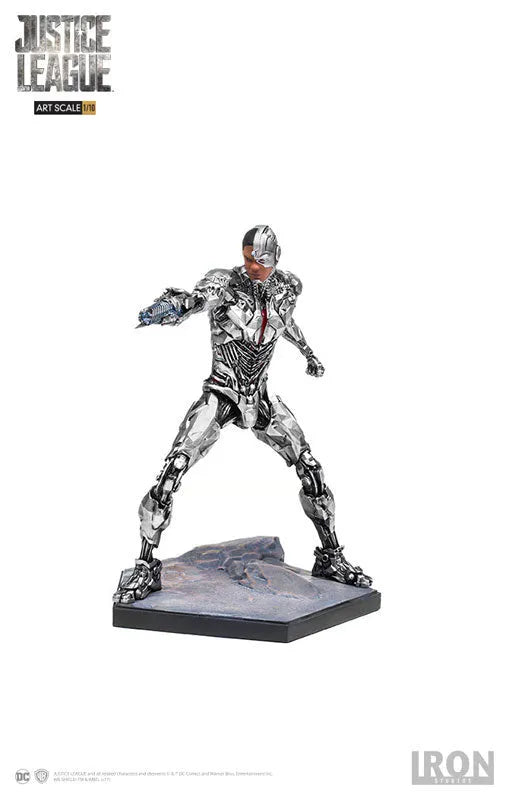 Justice League - Cyborg 1/10 Art Scale Statueㅤ – IRON STUDIOS – ActionFigure Brasil