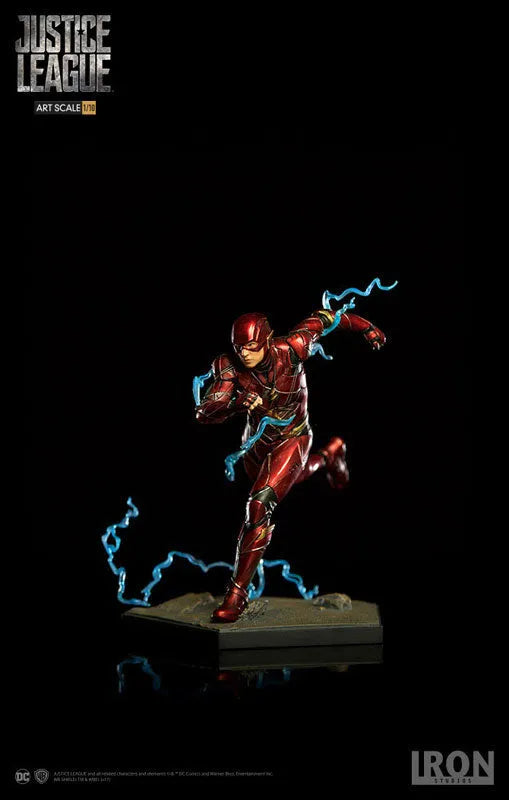 Justice League - Flash 1/10 Art Scale Statueㅤ – IRON STUDIOS – ActionFigure Brasil