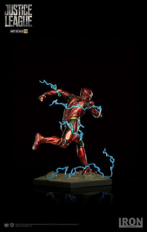 Justice League - Flash 1/10 Art Scale Statueㅤ – IRON STUDIOS – ActionFigure Brasil