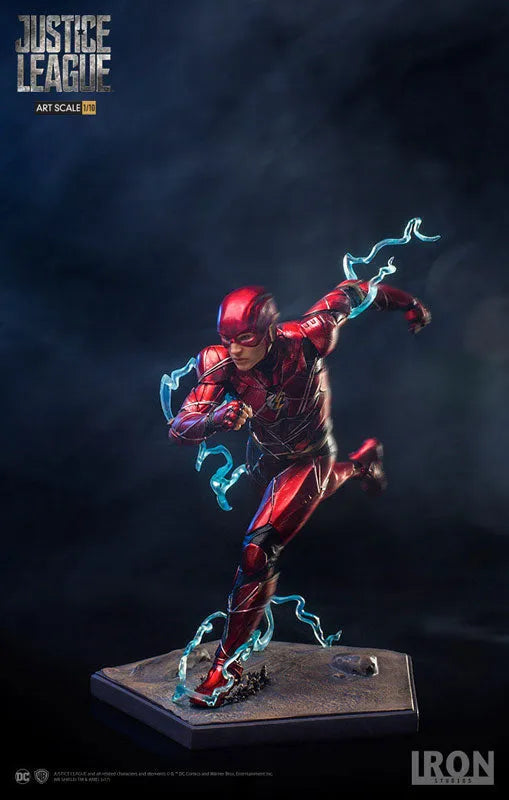 Justice League - Flash 1/10 Art Scale Statueㅤ – IRON STUDIOS – ActionFigure Brasil
