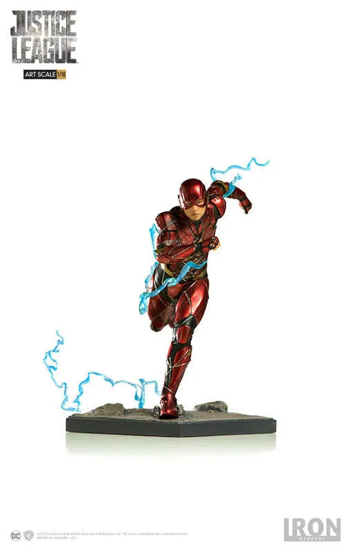 Justice League - Flash 1/10 Art Scale Statueㅤ – IRON STUDIOS – ActionFigure Brasil
