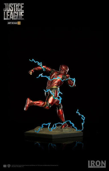 Justice League - Flash 1/10 Art Scale Statueㅤ – IRON STUDIOS – ActionFigure Brasil — embalagem