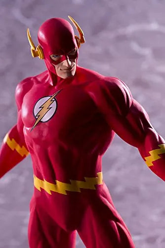 Justice League - Flash - ARTFX Statue - 1/6 (Kotobukiya)ㅤ – Kotobukiya – ActionFigureBrasil — ângulo diferente