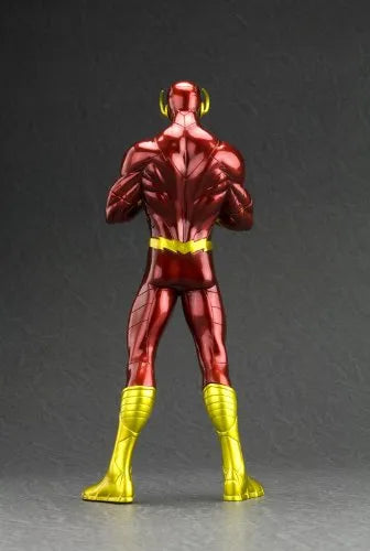 Justice League - Flash - DC Comics New 52 ARTFX+ - 1/10 (Kotobukiya)ㅤ – Kotobukiya – ActionFigureBrasil — com base expositora