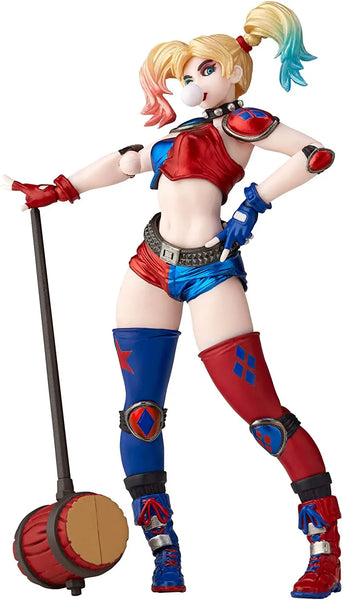 Justice League - Harley Quinn - Amazing Yamaguchi No.015EX - Revoltech - New Color ver. (Kaiyodo)ㅤ – Kaiyodo – ActionFigure Brasil