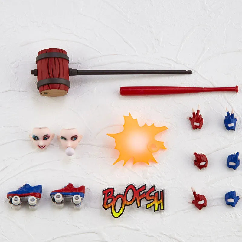 Justice League - Harley Quinn - Amazing Yamaguchi No.015EX - Revoltech - New Color ver. (Kaiyodo)ㅤ – Kaiyodo – ActionFigure Brasil