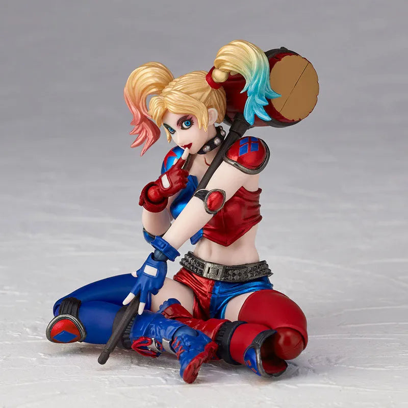 Justice League - Harley Quinn - Amazing Yamaguchi No.015EX - Revoltech - New Color ver. (Kaiyodo)ㅤ – Kaiyodo – ActionFigure Brasil