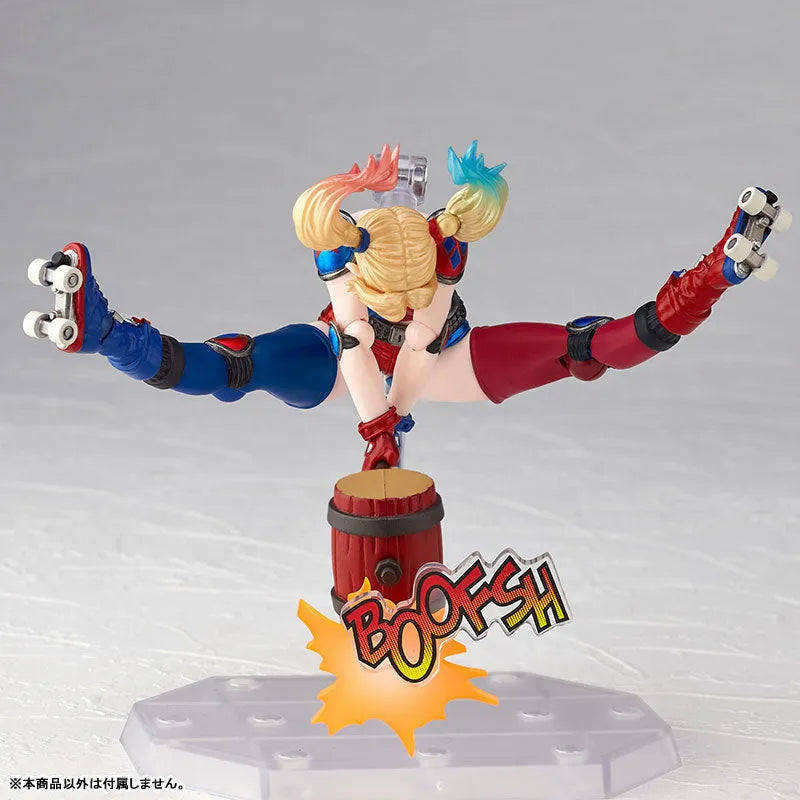 Justice League - Harley Quinn - Amazing Yamaguchi No.015EX - Revoltech - New Color ver. (Kaiyodo)ㅤ – Kaiyodo – ActionFigure Brasil