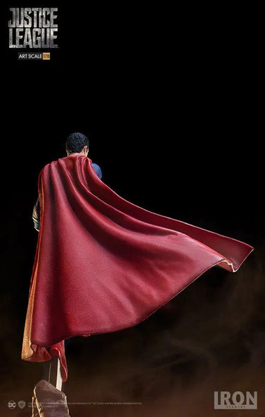 Justice League - Superman 1/10 Art Scale Statueㅤ – Iron Studios – ActionFigureBrasil — com base expositora