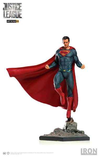 Justice League - Superman 1/10 Art Scale Statueㅤ – Iron Studios – ActionFigureBrasil — close