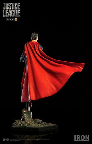 Justice League - Superman 1/10 Art Scale Statueㅤ – Iron Studios – ActionFigure Brasil — embalagem