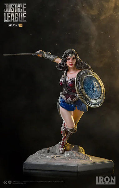 Justice League - Wonder Woman 1/10 Art Scale Statueㅤ – Iron Studios – ActionFigure Brasil