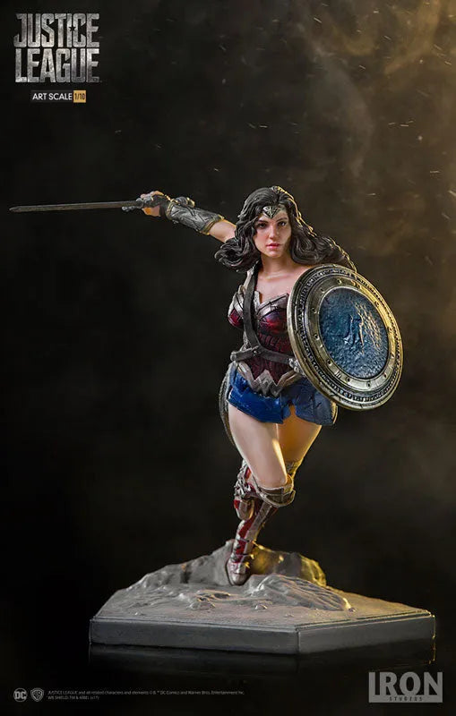 Justice League - Wonder Woman 1/10 Art Scale Statueㅤ – Iron Studios – ActionFigure Brasil