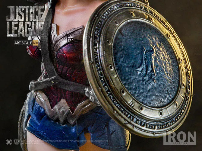 Justice League - Wonder Woman 1/10 Art Scale Statueㅤ – Iron Studios – ActionFigure Brasil