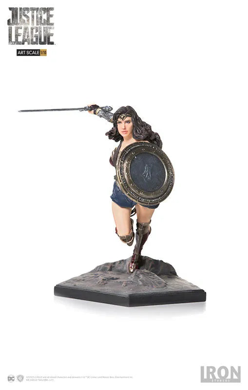 Justice League - Wonder Woman 1/10 Art Scale Statueㅤ – Iron Studios – ActionFigure Brasil