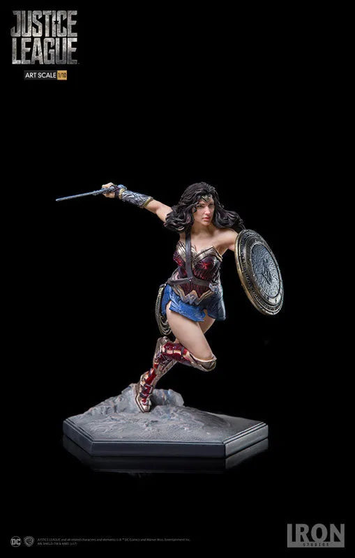 Justice League - Wonder Woman 1/10 Art Scale Statueㅤ – Iron Studios – ActionFigure Brasil