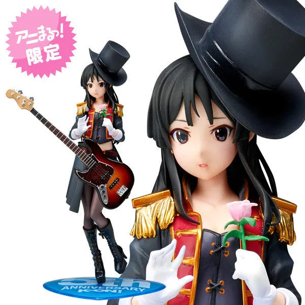 K-ON! Akiyama Mio 5th Anniversary ver. - 1/8 (Animaru!, Stronger)ㅤ – Animaru!,Stronger – ActionFigure Brasil