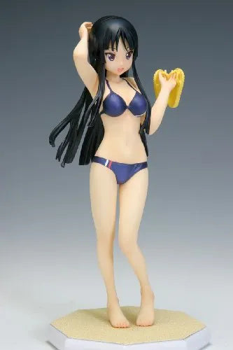 K-ON! - Akiyama Mio - Beach Queens - 1/10 - Swimsuit Ver.ㅤ – Wave – ActionFigureBrasil