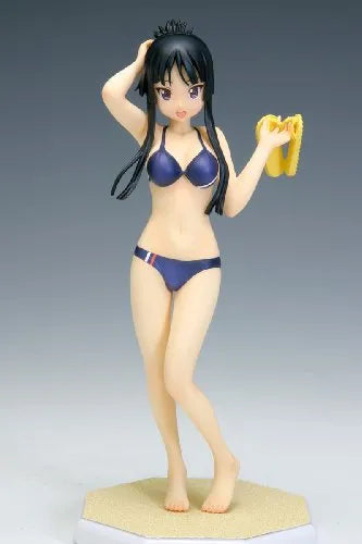 K-ON! - Akiyama Mio - Beach Queens - 1/10 - Swimsuit Ver.ㅤ – Wave – ActionFigure Brasil