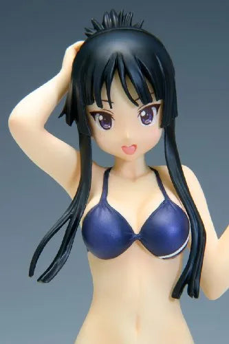 K-ON! - Akiyama Mio - Beach Queens - 1/10 - Swimsuit Ver.ㅤ – Wave – ActionFigureBrasil — com base expositora