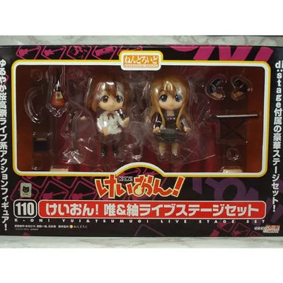 K-ON! - Hirasawa Yui - Kotobuki Tsumugi - Nendoroid #110 - Live Stage Set Ver.ㅤ – Good Smile Company – ActionFigureBrasil — close