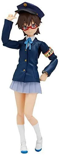 K-ON! - Manabe Nodoka - Figma #EX-005 - Uniform Ver.ㅤ – Max Factory – ActionFigureBrasil — ângulo diferente