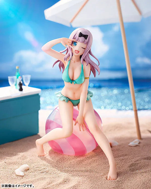 Kaguya-sama wa Kokurasetai - Tensai-tachi no Renai Zunousen - Fujiwara Chika - 1/7 - Swimsuit Ver. (Phat Company)ㅤ – Phat Company – ActionFigureBrasil