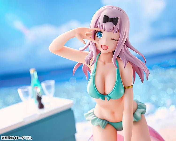 Kaguya-sama wa Kokurasetai - Tensai-tachi no Renai Zunousen - Fujiwara Chika - 1/7 - Swimsuit Ver. (Phat Company)ㅤ – Phat Company – ActionFigureBrasil