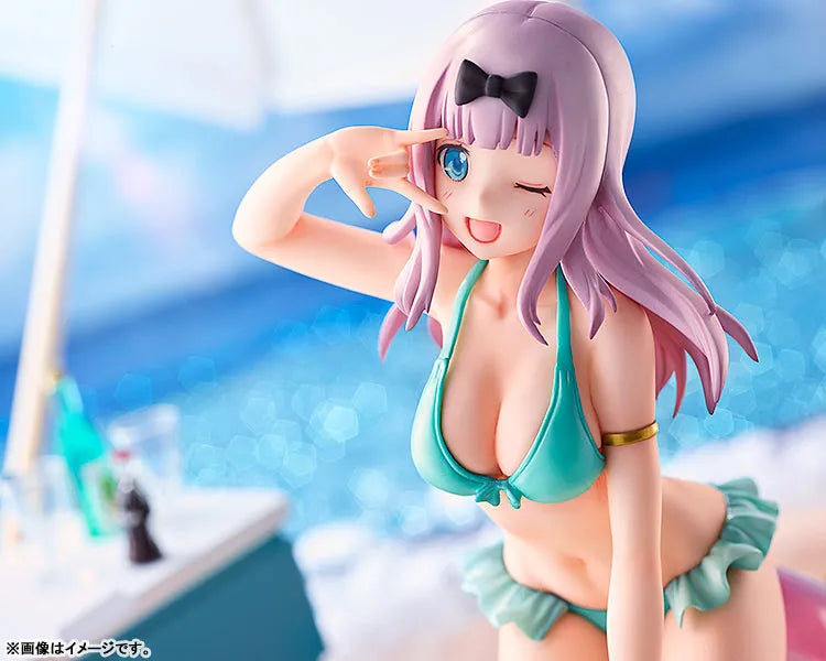Kaguya-sama wa Kokurasetai - Tensai-tachi no Renai Zunousen - Fujiwara Chika - 1/7 - Swimsuit Ver. (Phat Company)ㅤ – Phat Company – ActionFigureBrasil
