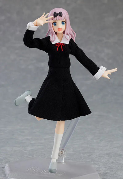Kaguya-sama wa Kokurasetai?: Tensai-tachi no Renai Zunousen - Fujiwara Chika - Figma 540 (Max Factory)ㅤ – Max Factory – ActionFigureBrasil — ângulo diferente