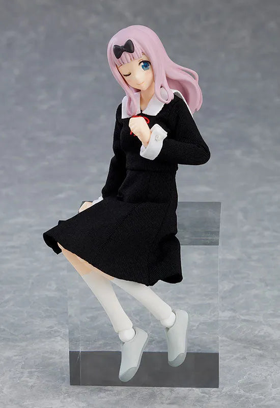 Kaguya-sama wa Kokurasetai?: Tensai-tachi no Renai Zunousen - Fujiwara Chika - Figma 540 (Max Factory)ㅤ – Max Factory – ActionFigureBrasil