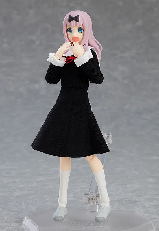 Kaguya-sama wa Kokurasetai?: Tensai-tachi no Renai Zunousen - Fujiwara Chika - Figma 540 (Max Factory)ㅤ – Max Factory – ActionFigureBrasil