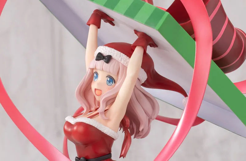 Kaguya-sama wa Kokurasetai?: Tensai-tachi no Renai Zunousen - Fujiwara Chika - Iino Miko - Ishigami Yuu - 1/7 - Christmas Present Ver. (beBOX, Myethos)ㅤ – beBOX – ActionFigure Brasil