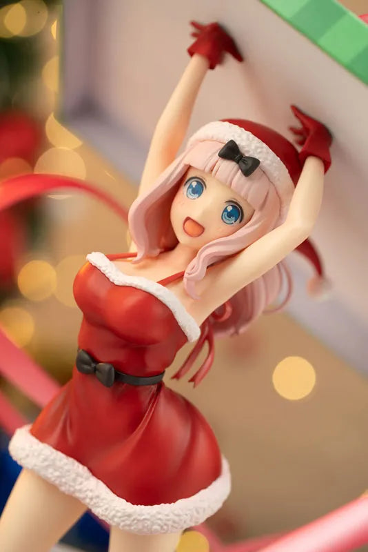 Kaguya-sama wa Kokurasetai?: Tensai-tachi no Renai Zunousen - Fujiwara Chika - Iino Miko - Ishigami Yuu - 1/7 - Christmas Present Ver. (beBOX, Myethos)ㅤ – beBOX – ActionFigure Brasil