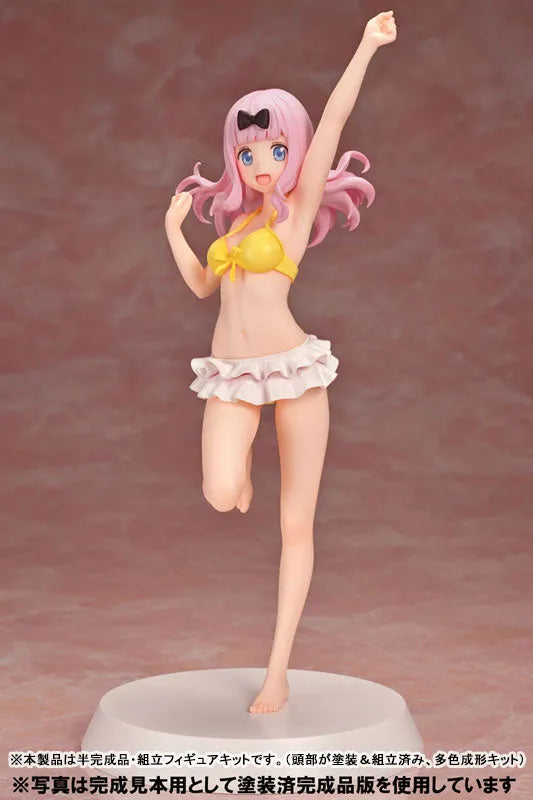 Kaguya-sama wa Kokurasetai: Ultra Romantic - Fujiwara Chika - Assemble Heroines - Summer Queens - 1/8 - Model Kit (Our Treasure)ㅤ – Our Treasure – ActionFigure Brasil