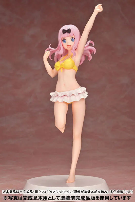 Kaguya-sama wa Kokurasetai: Ultra Romantic - Fujiwara Chika - Assemble Heroines - Summer Queens - 1/8 - Model Kit (Our Treasure)ㅤ – Our Treasure – ActionFigure Brasil
