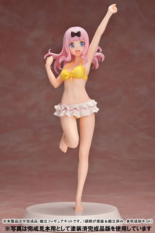 Kaguya-sama wa Kokurasetai: Ultra Romantic - Fujiwara Chika - Assemble Heroines - Summer Queens - 1/8 - Model Kit (Our Treasure)ㅤ – Our Treasure – ActionFigure Brasil