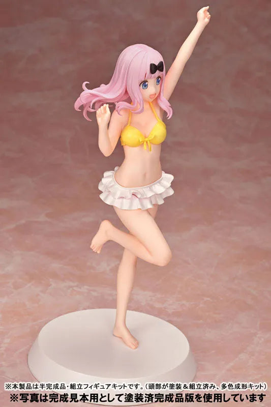 Kaguya-sama wa Kokurasetai: Ultra Romantic - Fujiwara Chika - Assemble Heroines - Summer Queens - 1/8 - Model Kit (Our Treasure)ㅤ – Our Treasure – ActionFigure Brasil