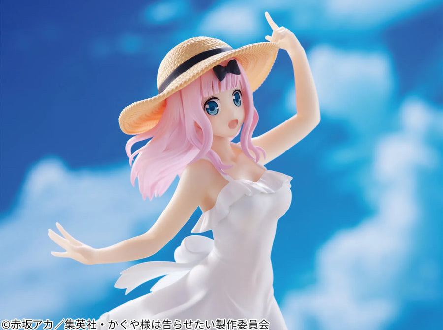 Kaguya-sama wa Kokurasetai: Ultra Romantic - Fujiwara Chika - Kyunties - Seaside Ver. (Bandai Spirits)ㅤ – Bandai Spirits – ActionFigure Brasil