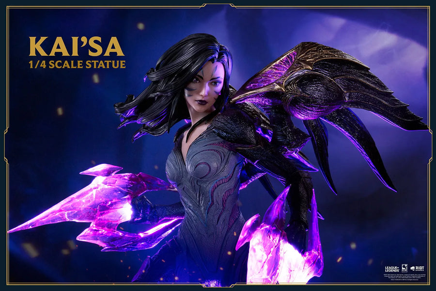 Kai'Sa - LIMITED EDITION: 2000 – PureArts – ActionFigure Brasil — ângulo diferente