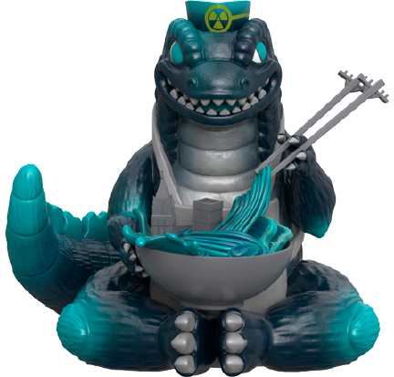 Kaiju’s Ramen (Nuclear Edition) - LIMITED EDITION – Mighty Jaxx – ActionFigure Brasil