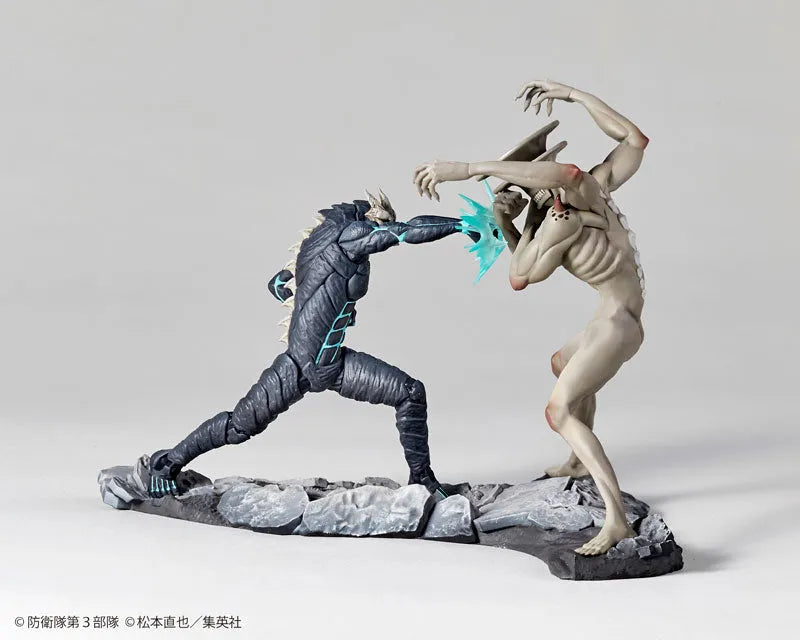 Kaijuu No. 8 - Kaijuu No. 8 vs Kaijuu No. 9 - 1/18 (Kaiyodo)ㅤ – Kaiyodo – ActionFigureBrasil