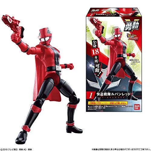 Kaitou Sentai Lupinranger VS Keisatsu Sentai Patranger - Lupin Red - Yu-Do - Bandai Shokugan - Candy Toy - Kaitou Sentai Lupinranger VS Keisatsu Sentai Patranger Yu-Do (Bandai)ㅤ – Bandai – ActionFigureBrasil