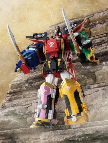 Kaizoku Sentai Gokaiger - Gokai-Oh - DX - Kaizoku Gattai (Bandai)ㅤ – Bandai – ActionFigure Brasil — ambientada