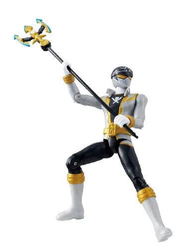 Kaizoku Sentai Gokaiger - Gokai Silver - Ranger Key Series - Auto Morphing Armor System Gokai Silver Gold Mode (Bandai)ㅤ – Bandai – ActionFigure Brasil
