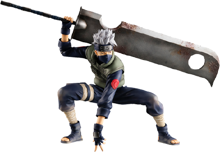 Kakashi Hatake (Green Ninja War Version) – MegaHouse – ActionFigure Brasil — detalhe do produto